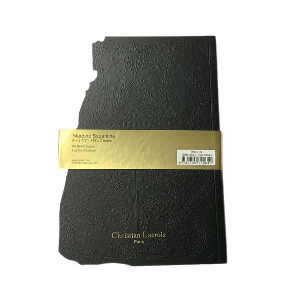 NEW! Christian Lacroix Madone Byzantine Softcover Notebook Journal 80pgs die-cut - Picture 6 of 12